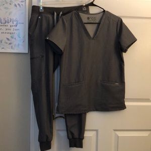 COPY - Figs Graphite scrubs.